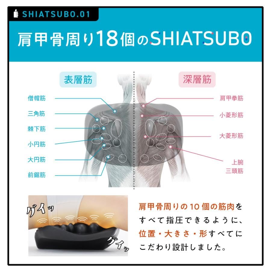 RAKUNAラクナ 肩甲骨はがしピロー、整体ネックポール Amazon | [RAKUNA][ラクナ]肩甲骨はがしピロー ネックポールセット 肩